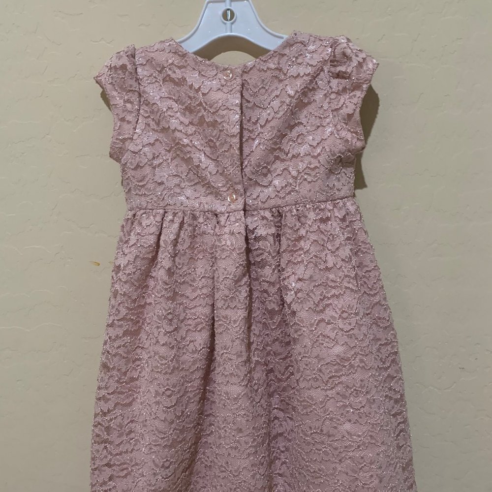 Dusty Rose color Girls party dress